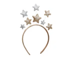 Christmas Star Headband Hair Accessory-Gold