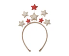 Christmas Star Headband Hair Accessory-Gold