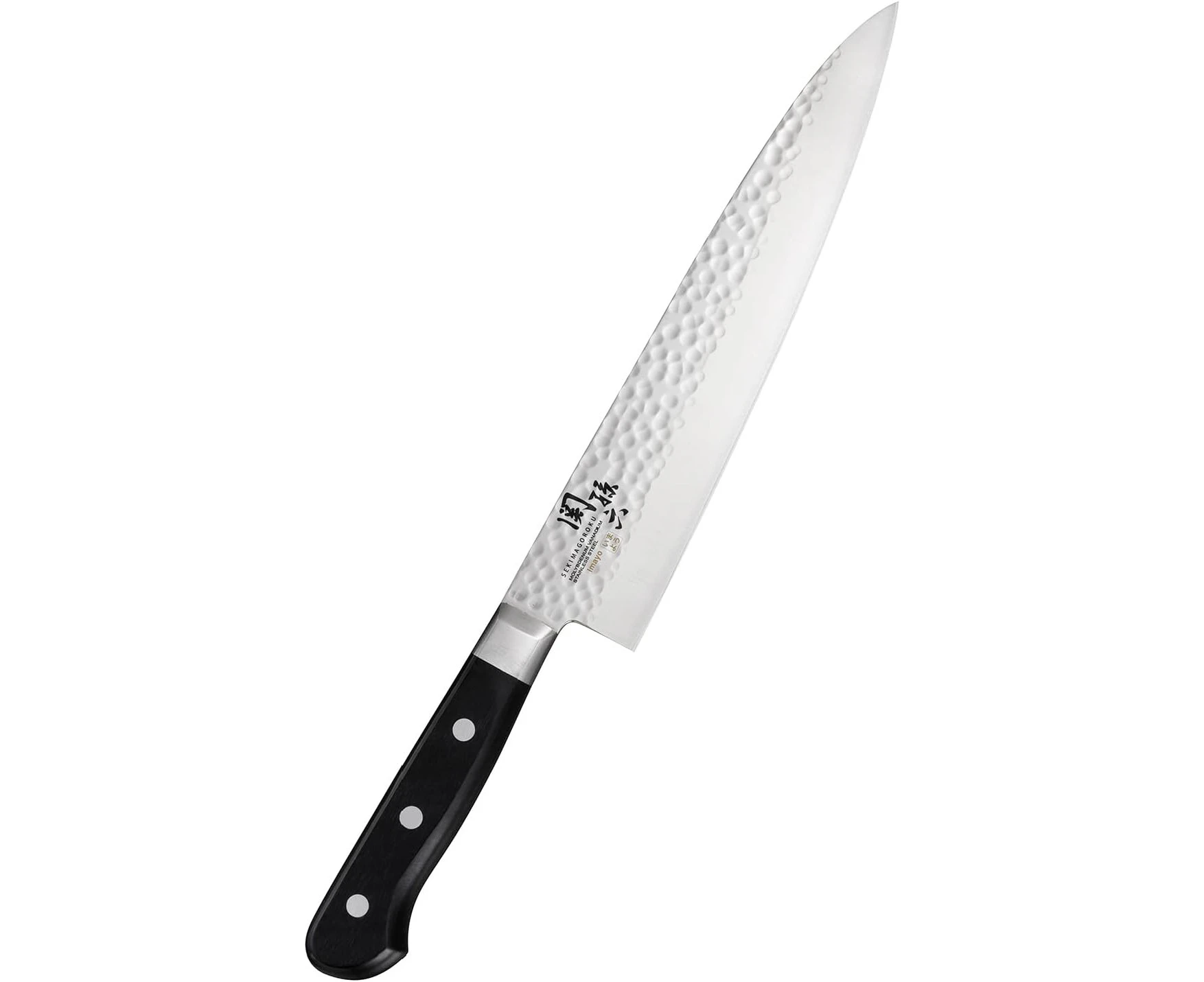 Kai Shun Seki Magoroku Imayo Chefs Knife, 21 cm, Black/Silver