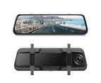 LOYOUTH 1080P DVR Dash Camera Front & Rear Dual Camera Driving Recorder with 10 Inch Touchscreen 170° Wide Angle Support Clear Night-Vision Parking