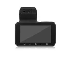 LOYOUTH HD Dual Dash Cam 3 Inch Display WiFi GPS Car DVR with G-Sensor, Accident Record Black