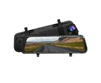 LOYOUTH AZDOME AR08 Dash Cam WiFi 9.66'' HD 1080P Dual Lens Car Driving Recorder 150 Degree Wide Angle/Night Vision/G-Sensor/Loop Recording/Streaming