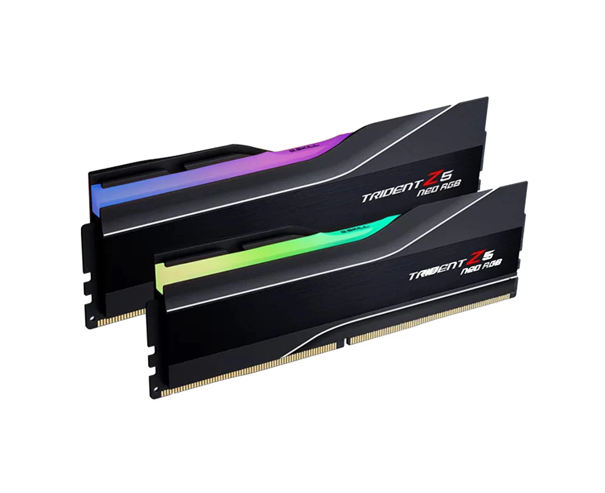 G.SKILL F5-6000J3040G32GX2-TZ5NR 64GB (2 x 32GB)/ DDR5 6000 MT/s/ Timings 30-40-40-96/ Voltage 1.4V/ TZ5 NEO RGB