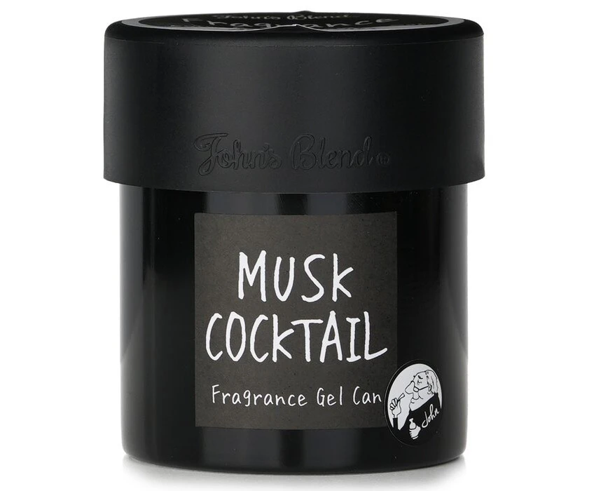 John's Blend Fragrance Gel Can  Musk Cocktail 85g