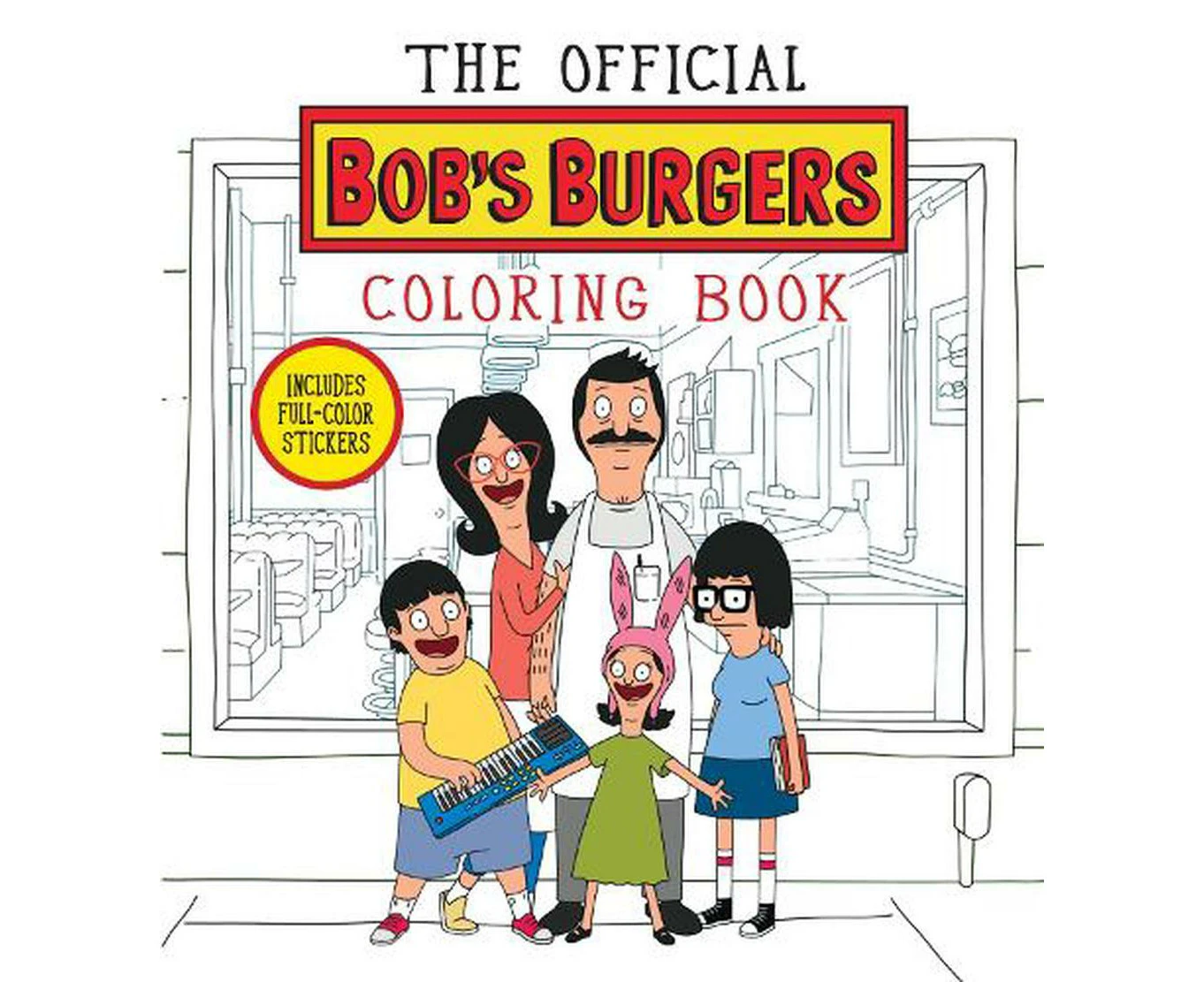 Official Bob's Burgers Coloring Book