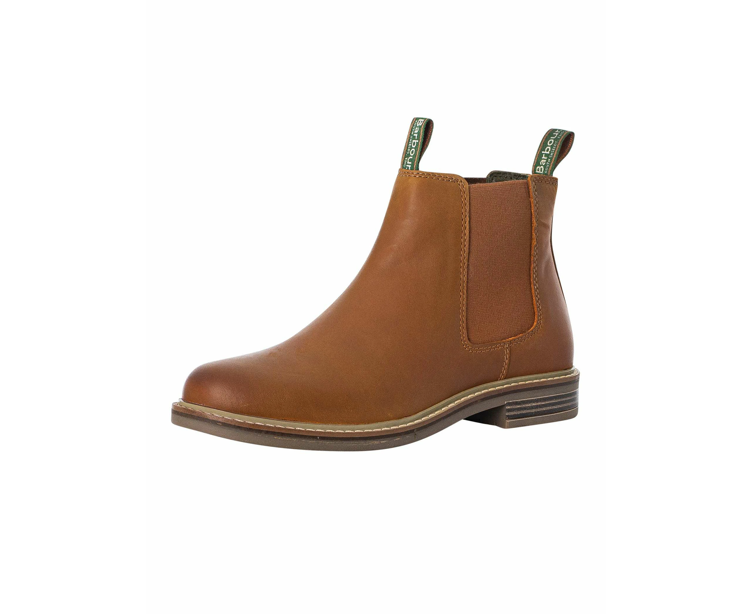 Barbour Men's Farsley Leather Chelsea Boots - Brown