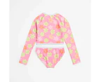 Target Print 2 Piece Swim Set