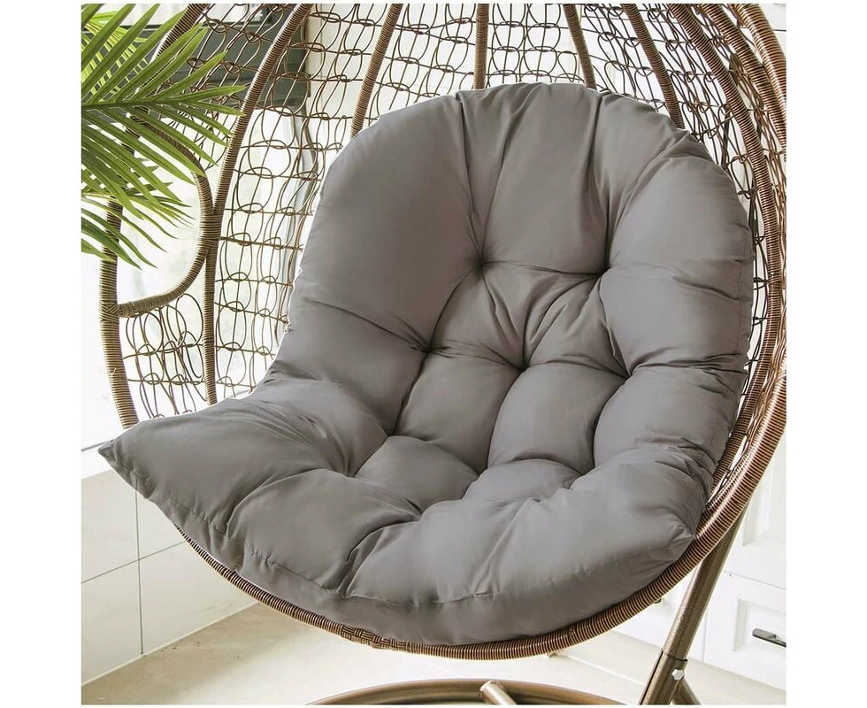 Chair Cushion For Swing Hanging Basket Armchair Cushion Papasan Rattan Thicken Relax Round Chair Cushion Hanging Egg Hammock Decoration,80 X 120 Cm(Color:D