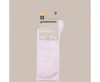 3 Pack Lightweight Bamboo Rib Crew Socks - Underworks