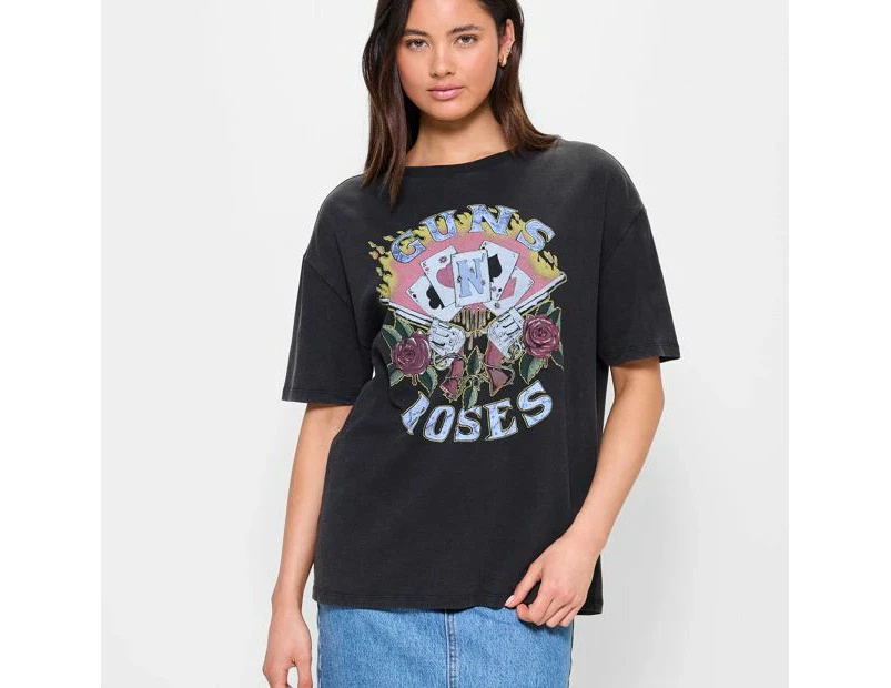 Licensed Guns 'n' Roses Boyfriend T-Shirt