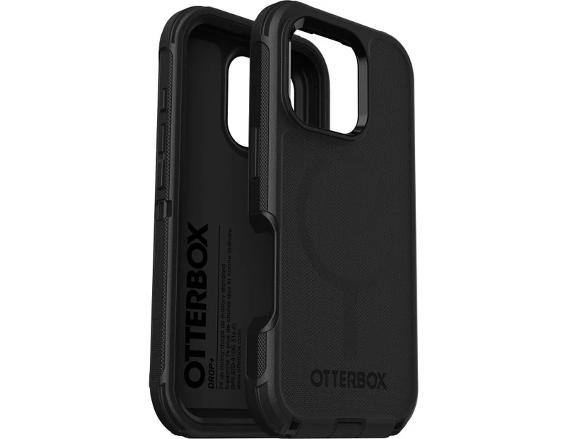 OtterBox Defender MagSafe Case for new iPhone 16 Pro  - Black