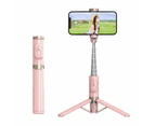 Bluetooth Wireless Handheld Selfie Stick Tripod Extendable Monopod With Remote- Usb Rechargeable