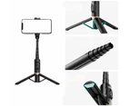 Bluetooth Wireless Handheld Selfie Stick Tripod Extendable Monopod With Remote- Usb Rechargeable