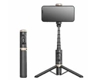 Bluetooth Wireless Handheld Selfie Stick Tripod Extendable Monopod With Remote- Usb Rechargeable