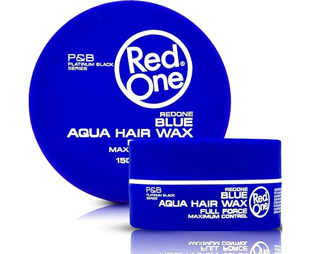 6X RedOne Aqua Hair Wax full force Blue 150ml X 6