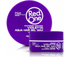 6X RedOne Aqua Hair Wax full force Violet 150ml X 6