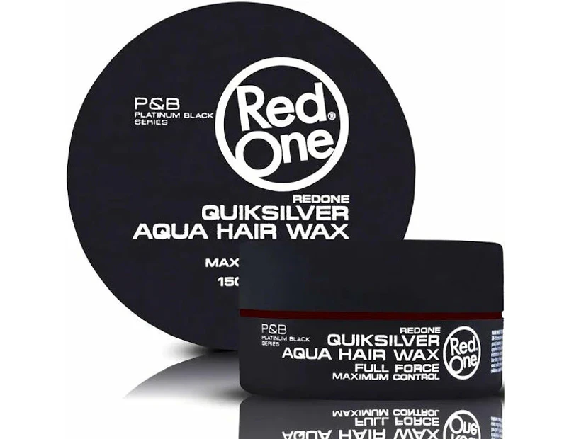 6X RedOne Aqua Hair Wax full force Quiksilver 150ml X 6