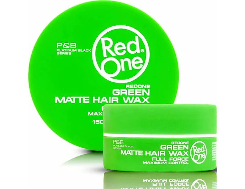 RedOne Hair Wax Full Force Green 150ml X 12 - GET 2 FREE!!!