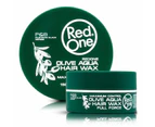 RedOne Aqua Hair Wax Full Force Olive 150ml X 6