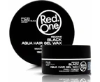 RedOne Aqua Hair Wax Full Force Black 150ml X 12 - GET 2 FREE!!!