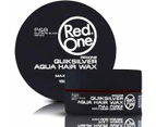 RedOne Aqua Hair Wax Full Force Quiksilver 150ml X 12 - GET 2 FREE!!!