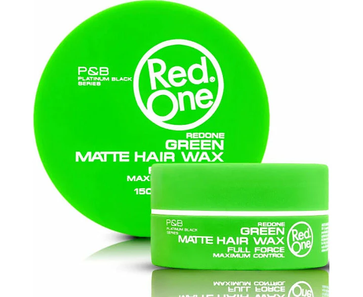 3X RedOne Hair Wax full force Green 150ml X 3