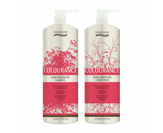 Natural Look Colourance Shampoo + Natural Look Colourance Conditioner 1L