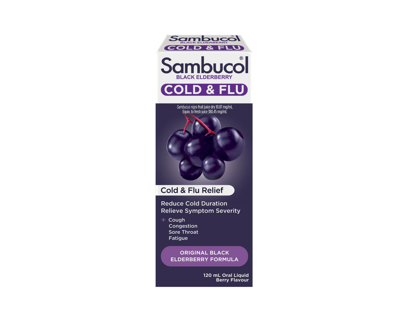 Sambucol Cold & Flu Liquid 120mL