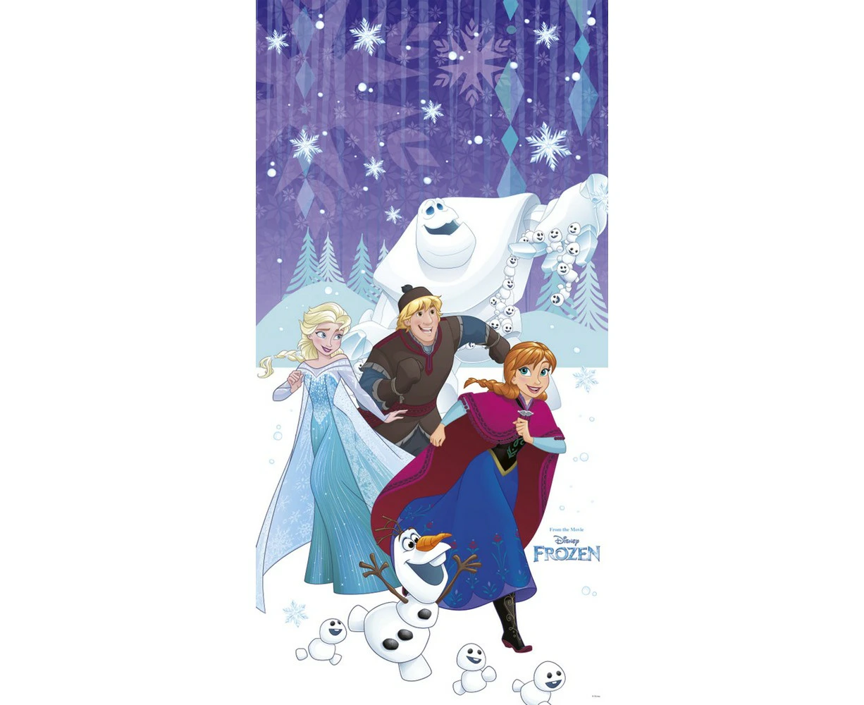 Frozen Crystal Palace Paper Door Poster (Multicoloured) - SG30870