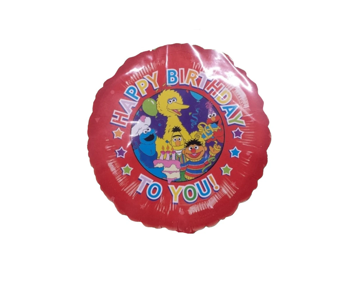 Sesame Street Happy Birthday To You! Foil Balloon (Multicoloured) - SG27901