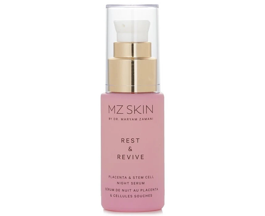 MZ Skin Rest & Revive Restorative Placenta & Stem Cell Night Serum 30ml/1.01oz