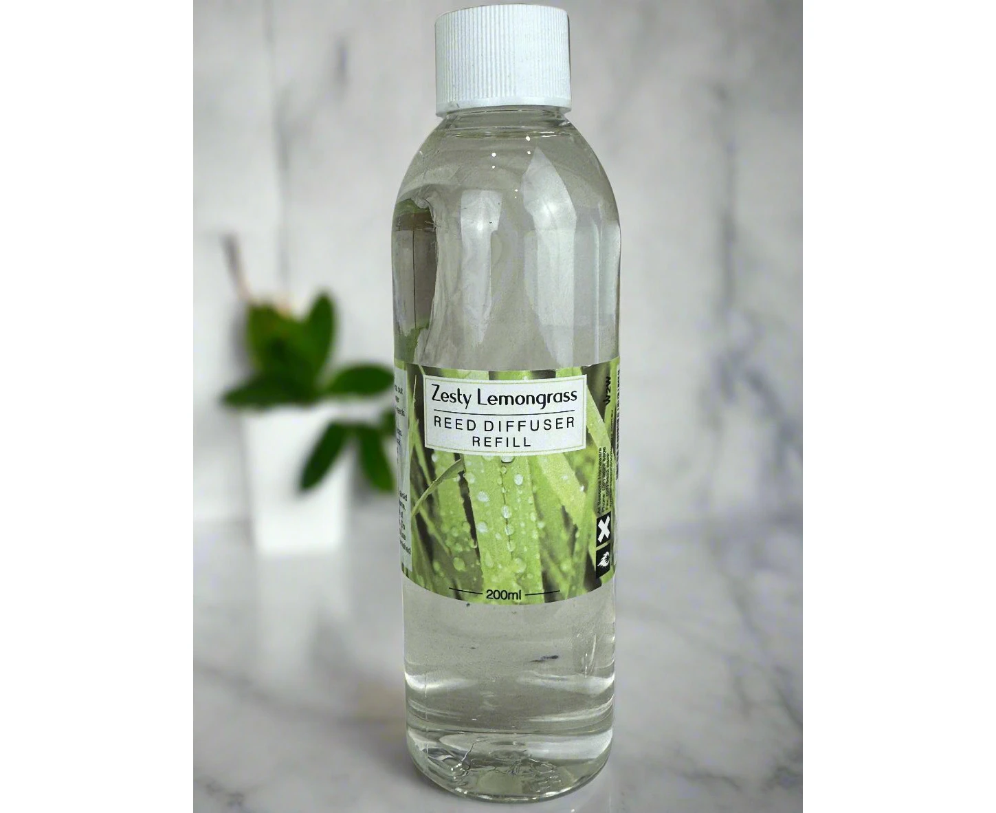 Reed Diffuser Fragrances Refill - 200ml - Zesty Lemongrass