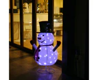 Stockholm 85CM Christmas Lights 50 LED Motif Lights Snowman Cool White