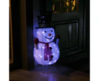 Stockholm 85CM Christmas Lights 50 LED Motif Lights Snowman Cool White