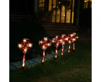 Stockholm 50CM Christmas Lights 72 LED Path Lights 6PCS Lollipop Warm White