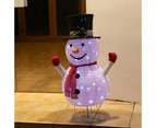 Stockholm 85CM Christmas Lights 50 LED Motif Lights Snowman Cool White