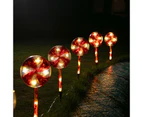 Stockholm 50CM Christmas Lights 72 LED Path Lights 6PCS Lollipop Warm White