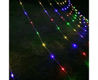 Stockholm 3.45M Christmas Lights 381 LED String Lights Star Waterfall Multi Colour