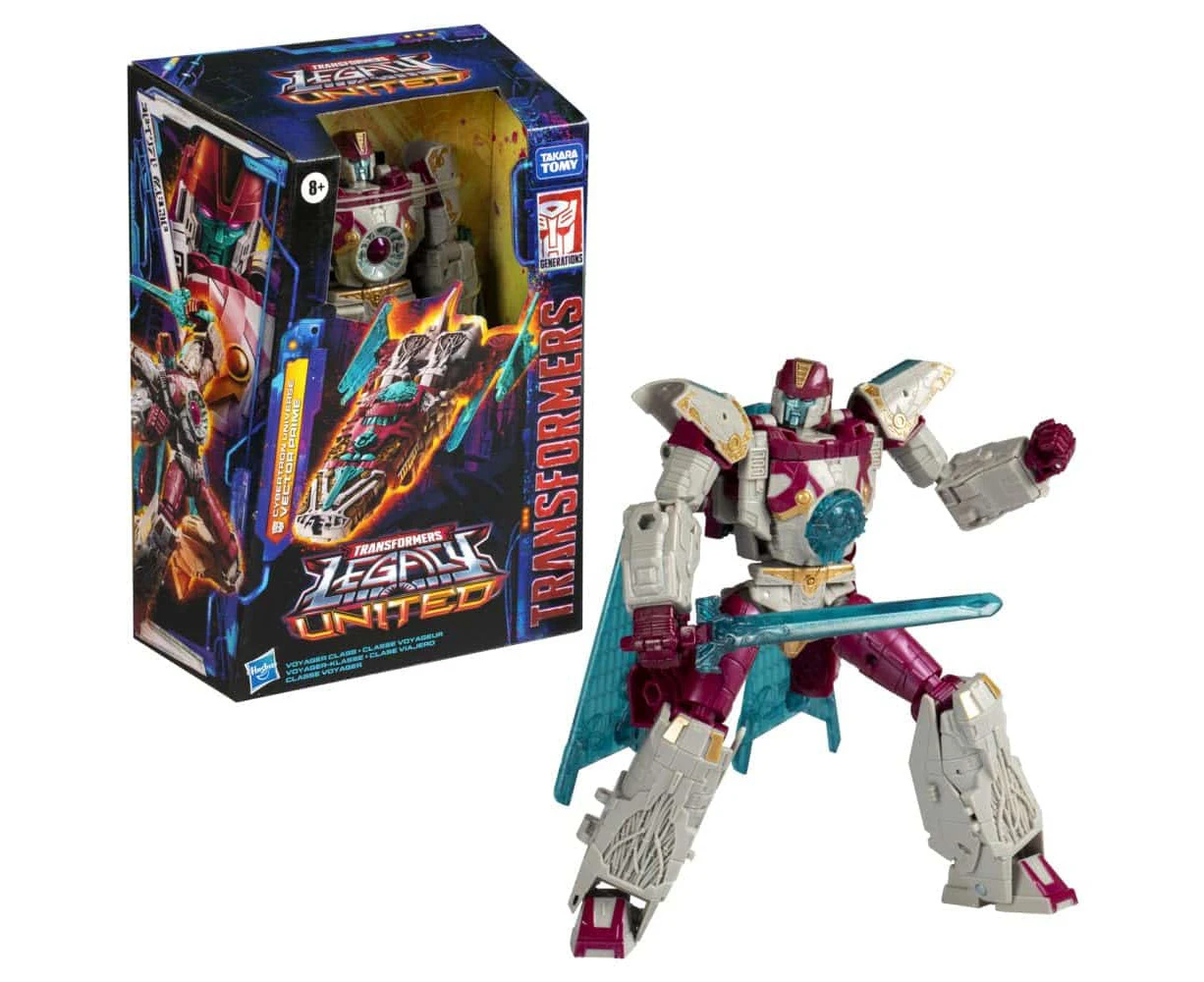 Transformers Legacy: The Cybertron Saga Continues! Vector Prime Leads The Voyager Class Figure!