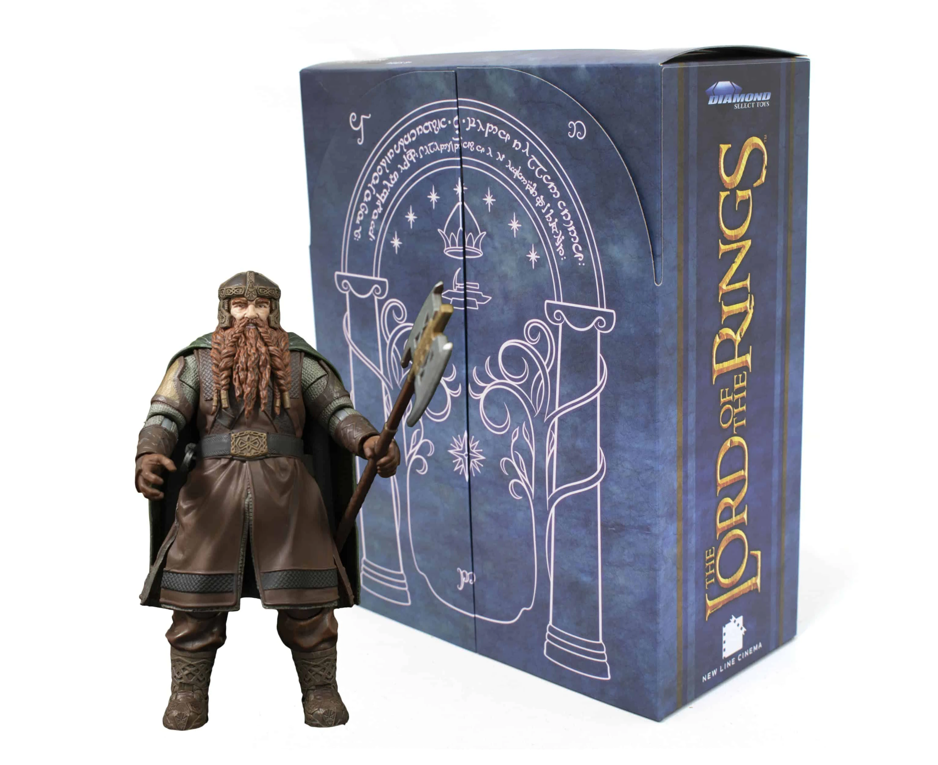 Diamond Select Lord Of The Rings Gimli Action Figure - Sdcc 2024!