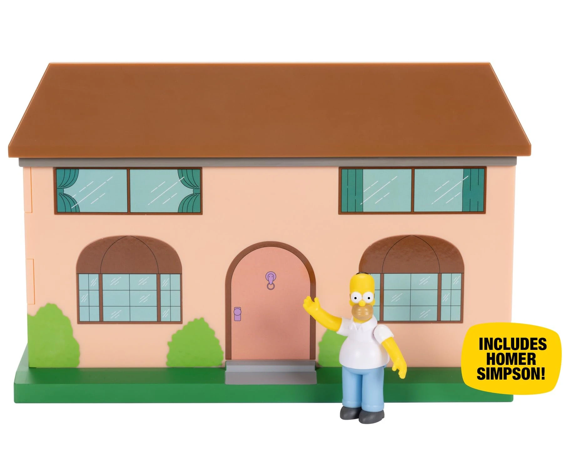 The Simpsons: Life In Springfield! Welcome To 742 Evergreen Terrace! Living Room Playset With Homer!