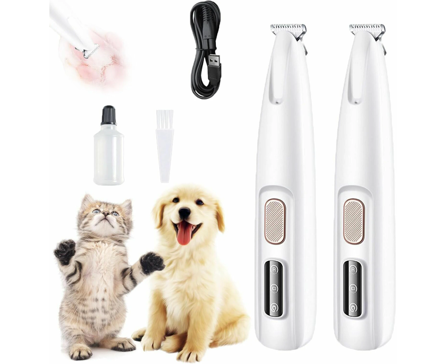 Dog Trimmer,  Paw Trimmer,  Electric Dog Trimmer for Paws