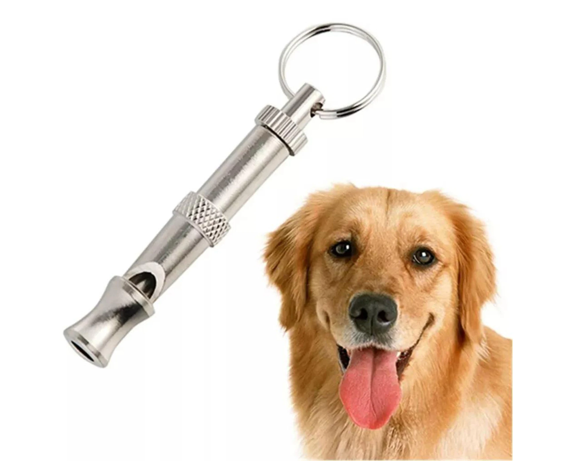 Ultrasonic Supersonic Adjustable Pitch Training Whistle Obedience Pet Dog Puppy