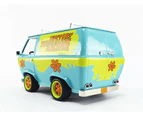 Jada Scooby-doo 1:24 Mystery Machine Die-cast Car With Shaggy & Scooby Figures - Perfect Toy For Kids 7+!