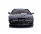 Jada 1:24 Hollywood Rides Knight Rider Kitt With Light Pontiac Firebird 30086, Black