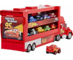 Disney Pixar Cars Disney Pixar Cars Minis Transporter With Vehicle For Ages 4 Years And Older