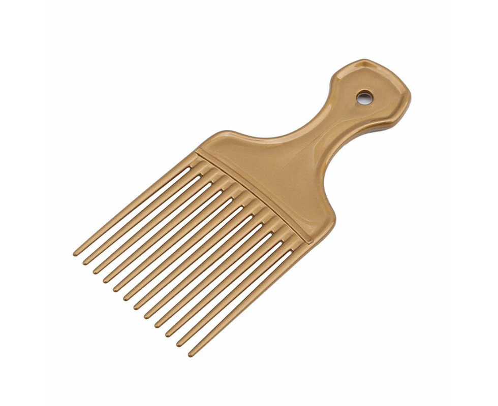 Afro Hair Comb - Gold