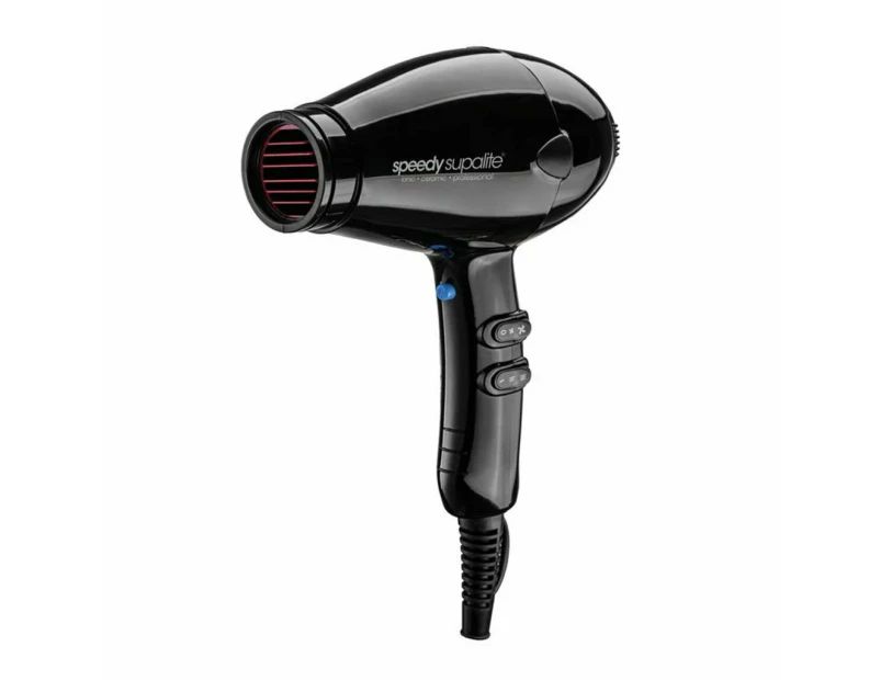 Speedy Hairdryer - Supalite black