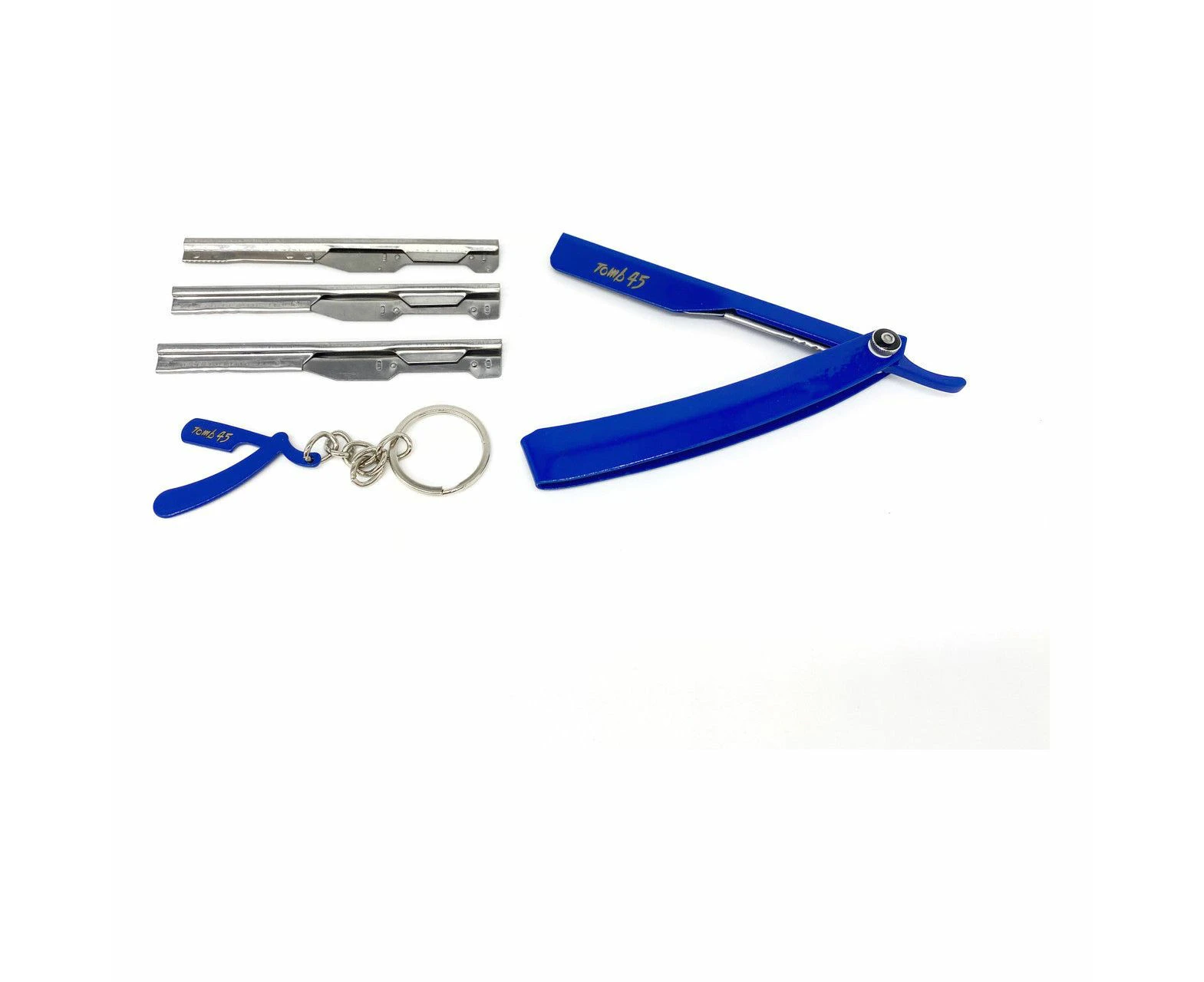 TOMB45 TRIPLE CARTRIDGE RAZORS - Blue