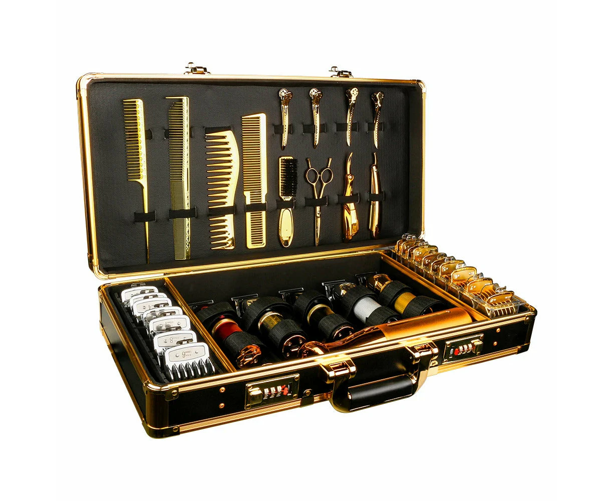 Barber Tools Case - Gold